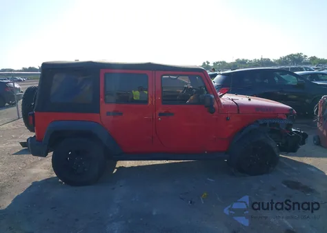 2017 Jeep Wrangler Unlimited Willy Wheeler 4X4 из США, поврежденный, VIN 1C4BJWDG9HL632523